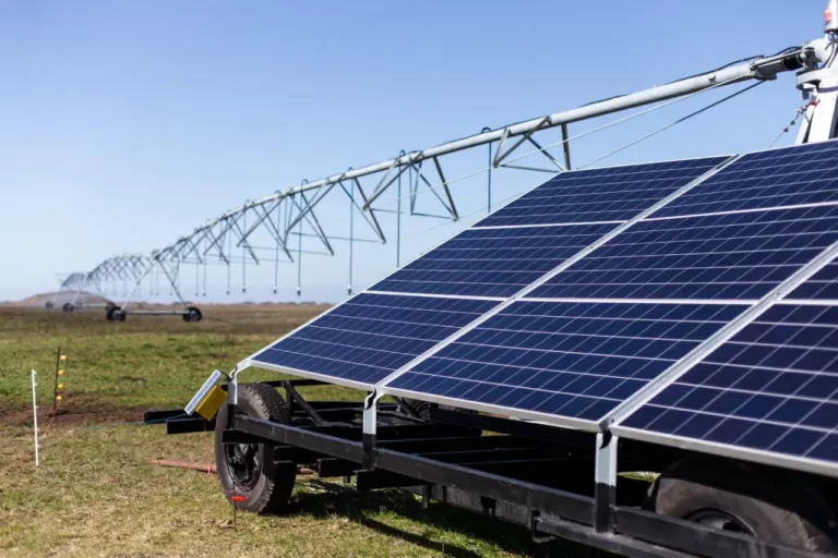 Instalación de bomba solar para riego de BIOSOLARES